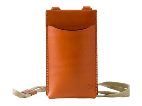 【豊岡財布 エンドー鞄 EN1146 ブラウン】嘉玄 財-TAKARA- スマホポシェット